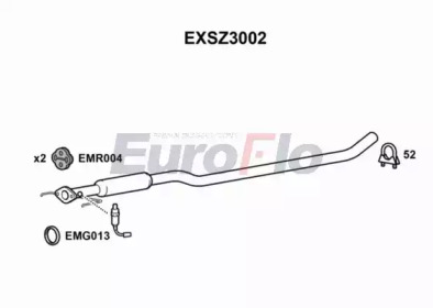 Амортизатор EuroFlo EXSZ3002