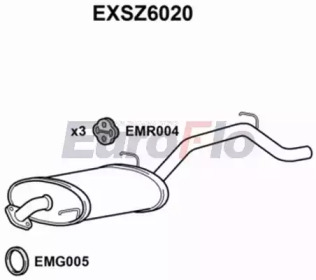 Амортизатор EuroFlo EXSZ6020