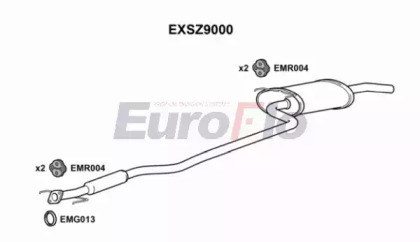 Амортизатор EuroFlo EXSZ9000