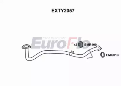 Трубка EuroFlo EXTY2057