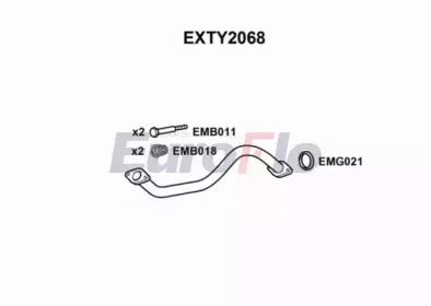 Трубка EuroFlo EXTY2068