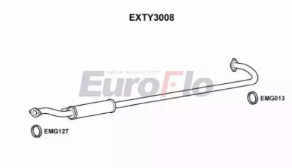 Амортизатор EuroFlo EXTY3008