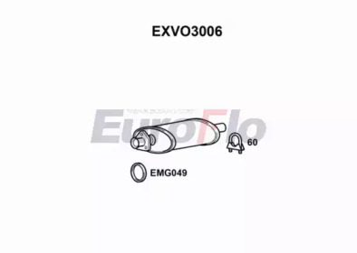 Амортизатор EuroFlo EXVO3006