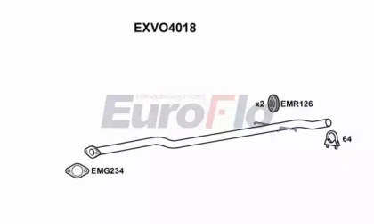 Трубка EuroFlo EXVO4018