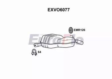 Амортизатор EuroFlo EXVO6077