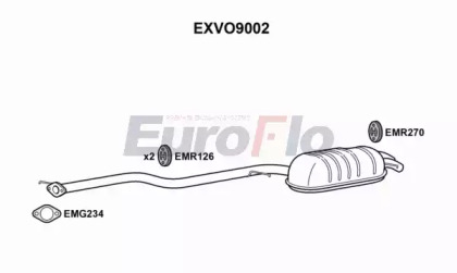 Амортизатор EuroFlo EXVO9002