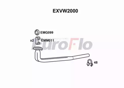 Трубка EuroFlo EXVW2000