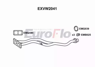 Трубка EuroFlo EXVW2041