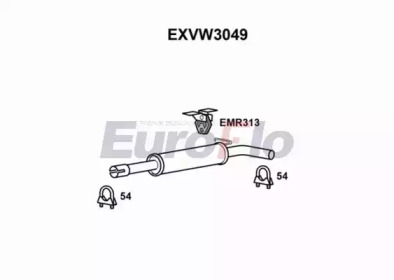 Амортизатор EuroFlo EXVW3049