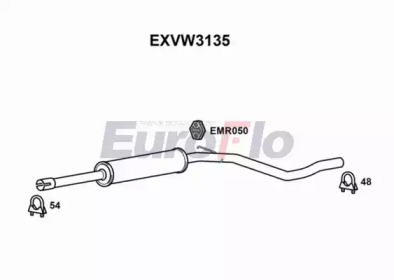 Амортизатор EuroFlo EXVW3135