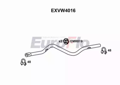 Трубка EuroFlo EXVW4016