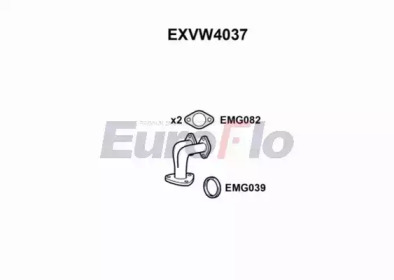 Трубка EuroFlo EXVW4037