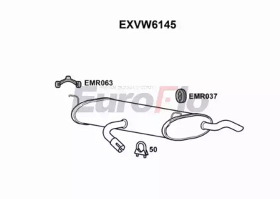 Амортизатор EuroFlo EXVW6145