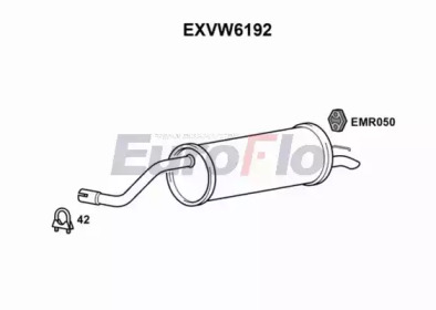 Амортизатор EuroFlo EXVW6192