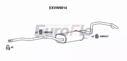 Амортизатор EuroFlo EXVW9014