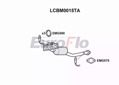 Катализатор EuroFlo LCBM0015TA