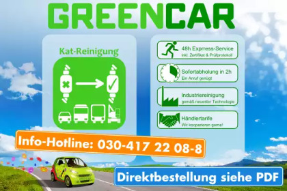 Чистка катализатора GREENCAR Automotive GR02-119331