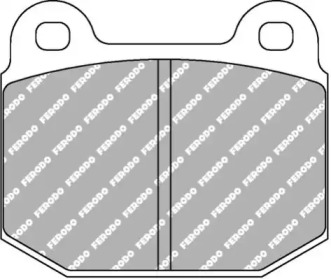 Комплект тормозных колодок FERODO RACING FCP116H