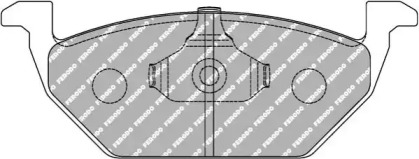 Комплект тормозных колодок FERODO RACING FCP1094R