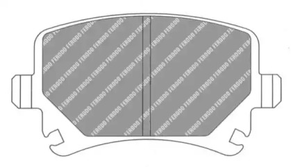 Комплект тормозных колодок FERODO RACING FCP1636R