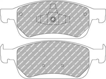 Комплект тормозных колодок FERODO RACING FCP4416H