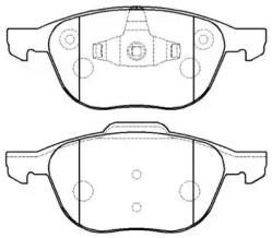 Комплект тормозных колодок HSB GOLD HP5143