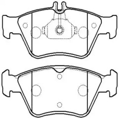 Комплект тормозных колодок HSB GOLD HP5195