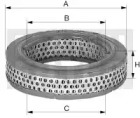 Фильтр MANN-FILTER C 1555/6