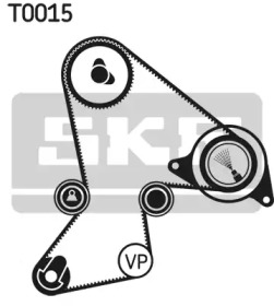 Ременный комплект SKF VKMA 06214