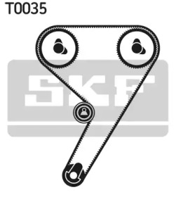 Ременный комплект SKF VKMA 02227