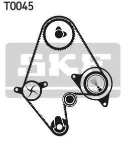 Комплект водяного насоса / зубчатого ремня SKF VKMC 05201