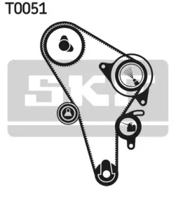 Ременный комплект SKF VKMS 01010