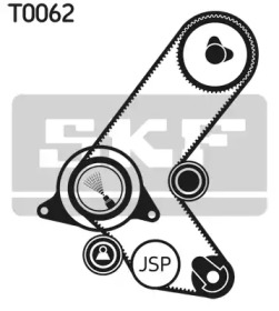 Ременный комплект SKF VKMS 05208