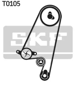 Комплект водяного насоса / зубчатого ремня SKF VKMC 05402