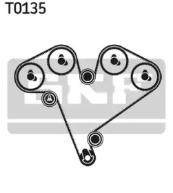 Ременный комплект SKF VKMA 05502