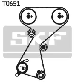 Ременный комплект SKF VKMA 06122