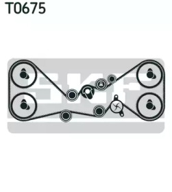 Ременный комплект SKF VKMA 98115