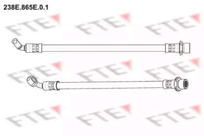 Шлангопровод FTE 238E.865E.0.1