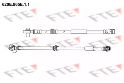 Шлангопровод FTE 620E.865E.1.1