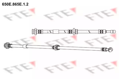 Шлангопровод FTE 650E.865E.1.2