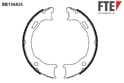 Комлект тормозных накладок FTE BB1344U5