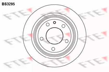 Тормозной диск FTE BS3295
