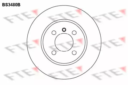 Тормозной диск FTE BS3480B