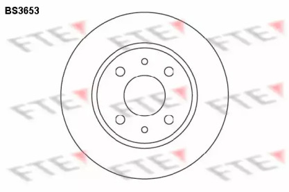 Тормозной диск FTE BS3653