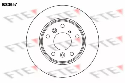 Тормозной диск FTE BS3657