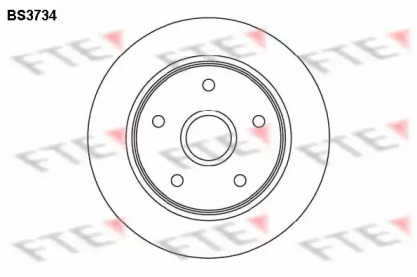 Тормозной диск FTE BS3734