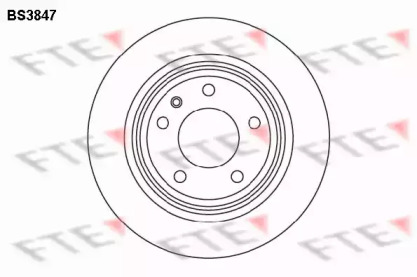 Тормозной диск FTE BS3847