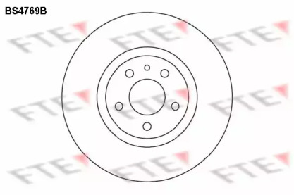 Тормозной диск FTE BS4769B