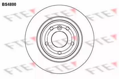 Тормозной диск FTE BS4800