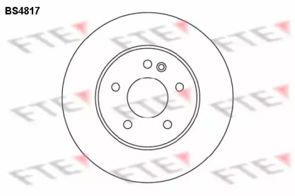 Тормозной диск FTE BS4817